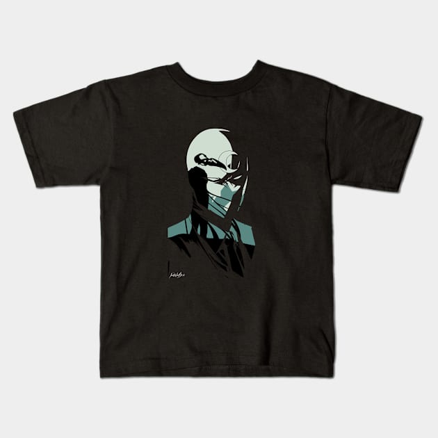 Moon Knight Kids T-Shirt by IamValkyrie